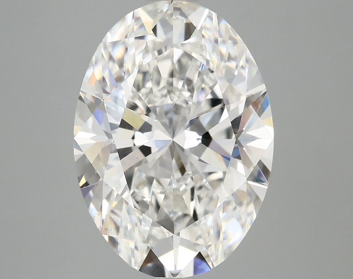 5.09 ct. oval Lab Grown Diamond front image