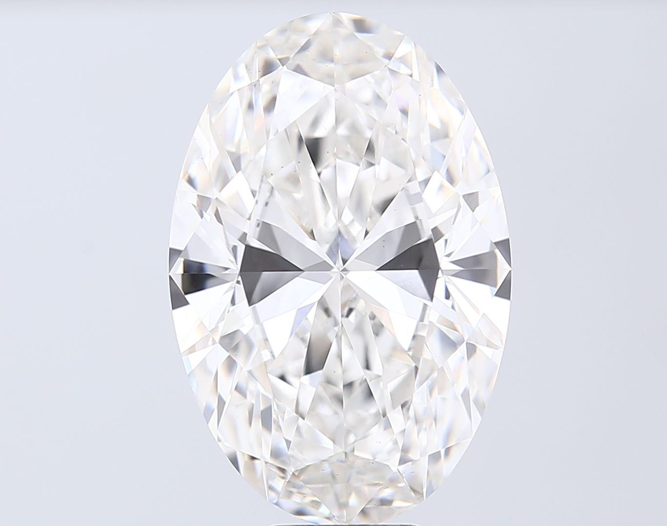 11.16 ct. oval Lab Grown Diamond front image