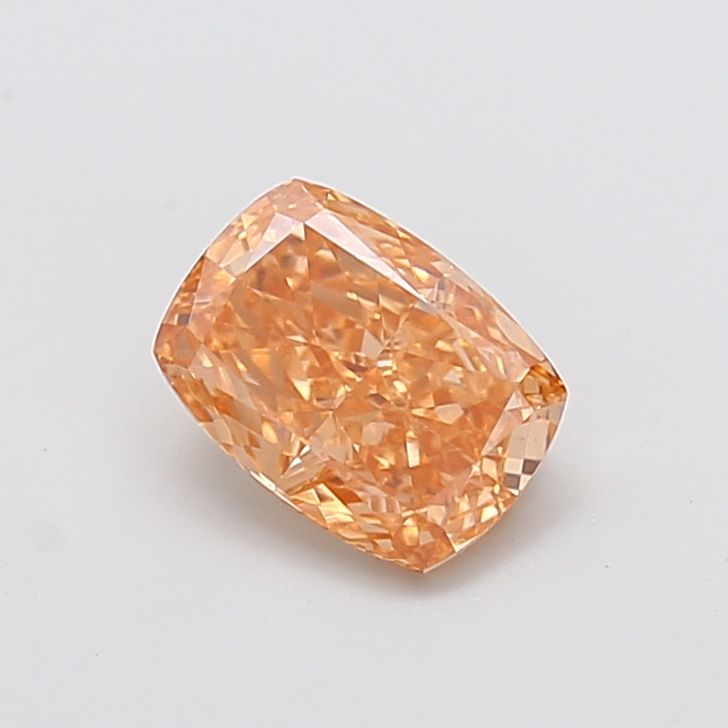 1.78 CT Fancy Orangey Brown CUSHION MODIFIED