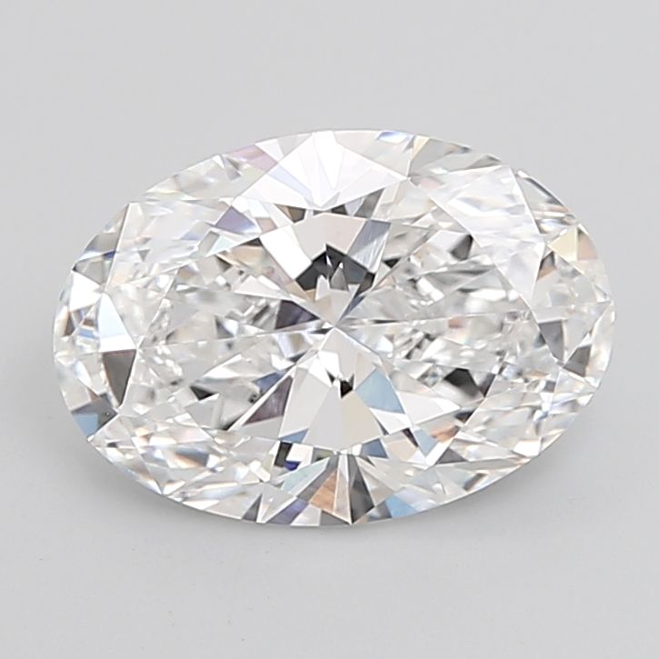 6.06 ct. oval Lab Grown Diamond front image