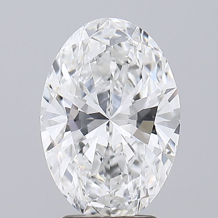 3.00 ct. oval Lab Grown Diamond front image