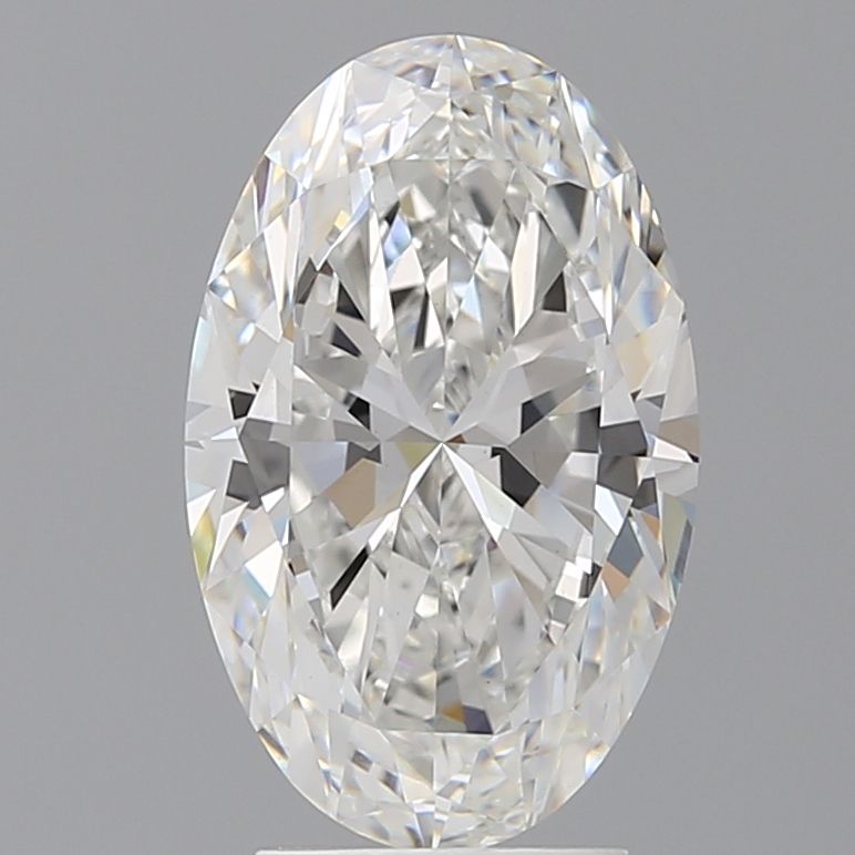 3.55 ct. oval Lab Grown Diamond front image