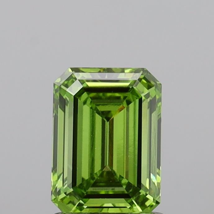 1.47 CT Fancy Vivid Green EMERALD