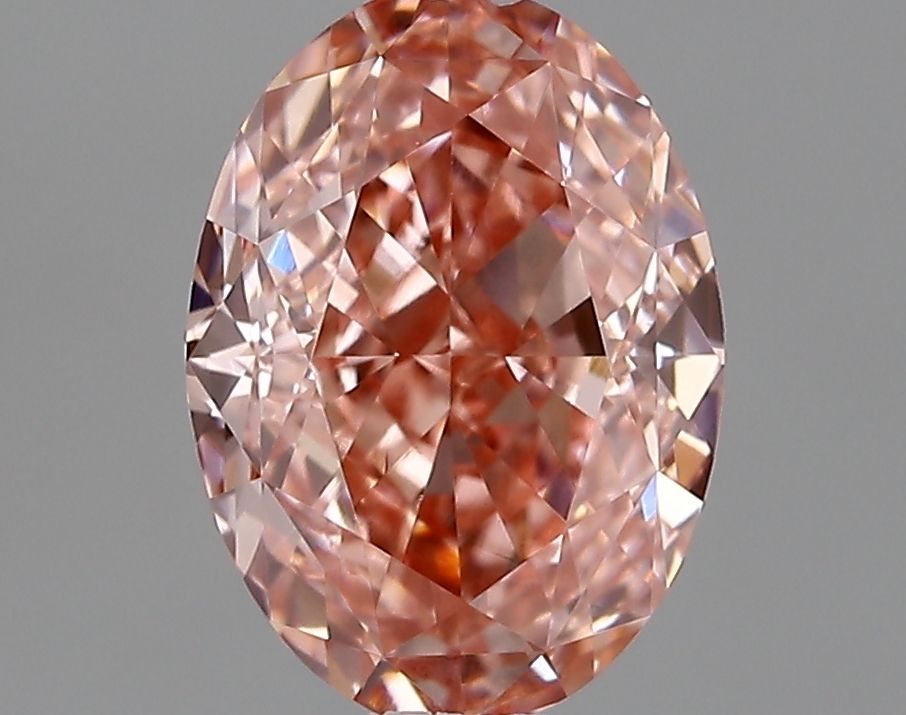 1.35 CT Fancy Vivid Pink OVAL