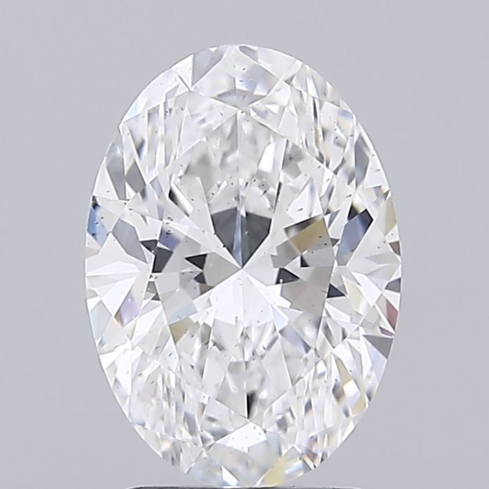 2.40 ct. oval Lab Grown Diamond front image
