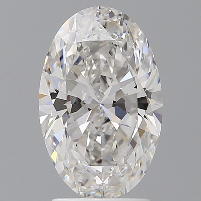 2.57 ct. oval Lab Grown Diamond front image