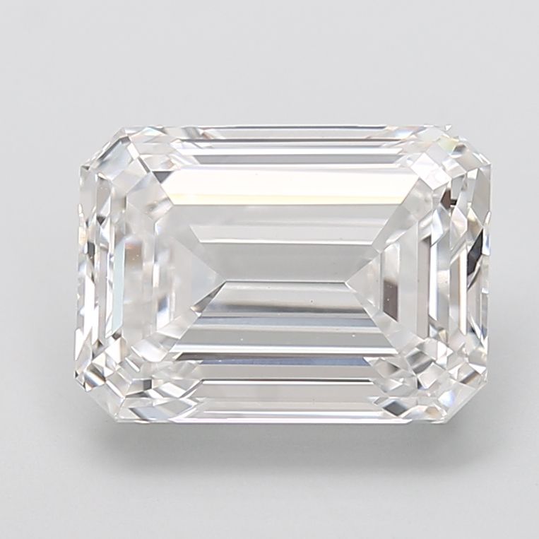 6.43 ct. emerald Lab Grown Diamond front image