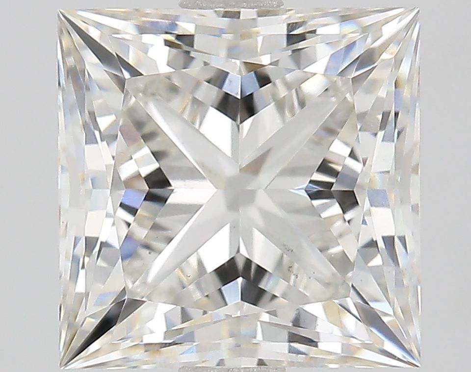 3.58 ct. princess Lab Grown Diamond front image