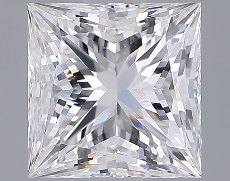 1.91 ct. princess Lab Grown Diamond front image