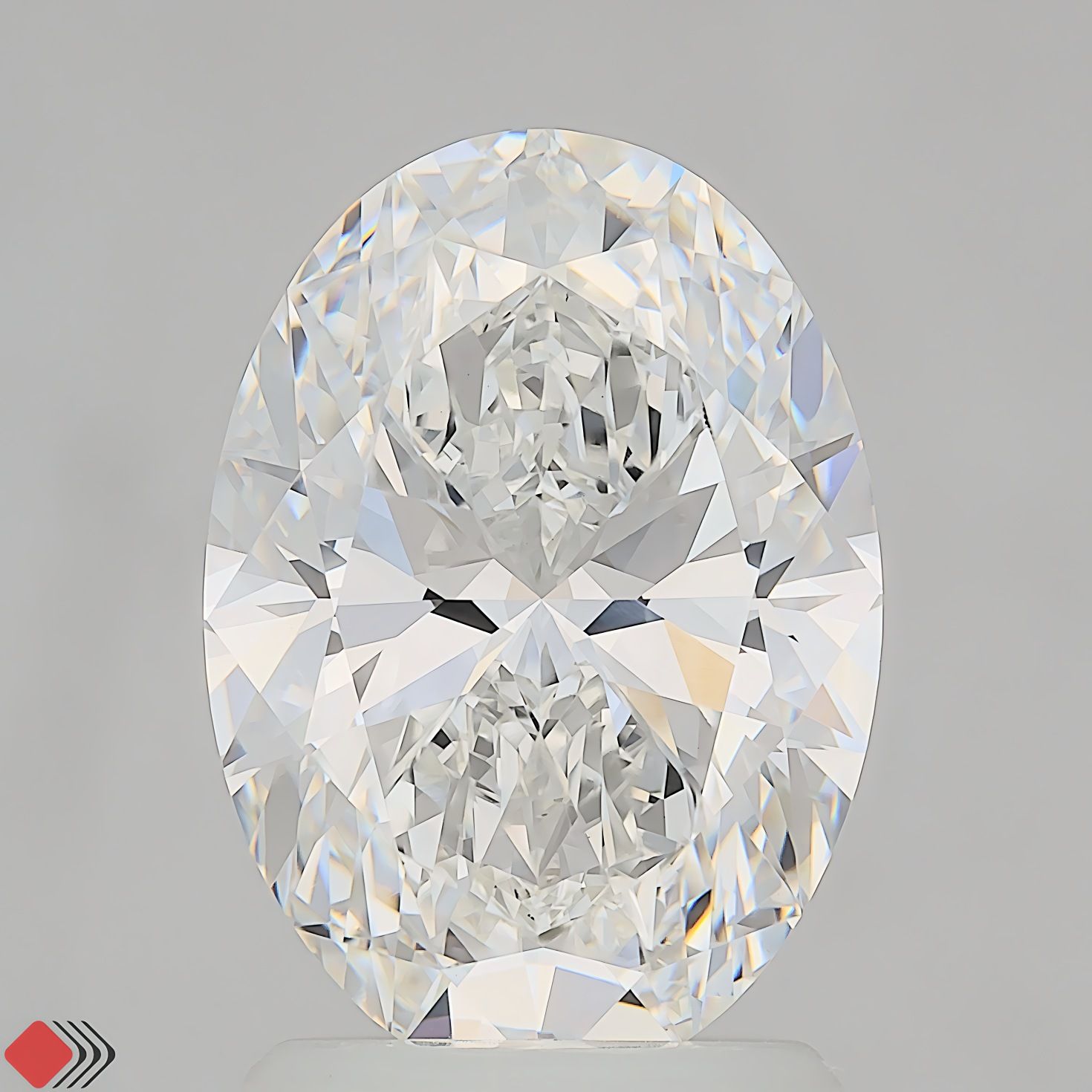 2.03 ct. oval Lab Grown Diamond front image