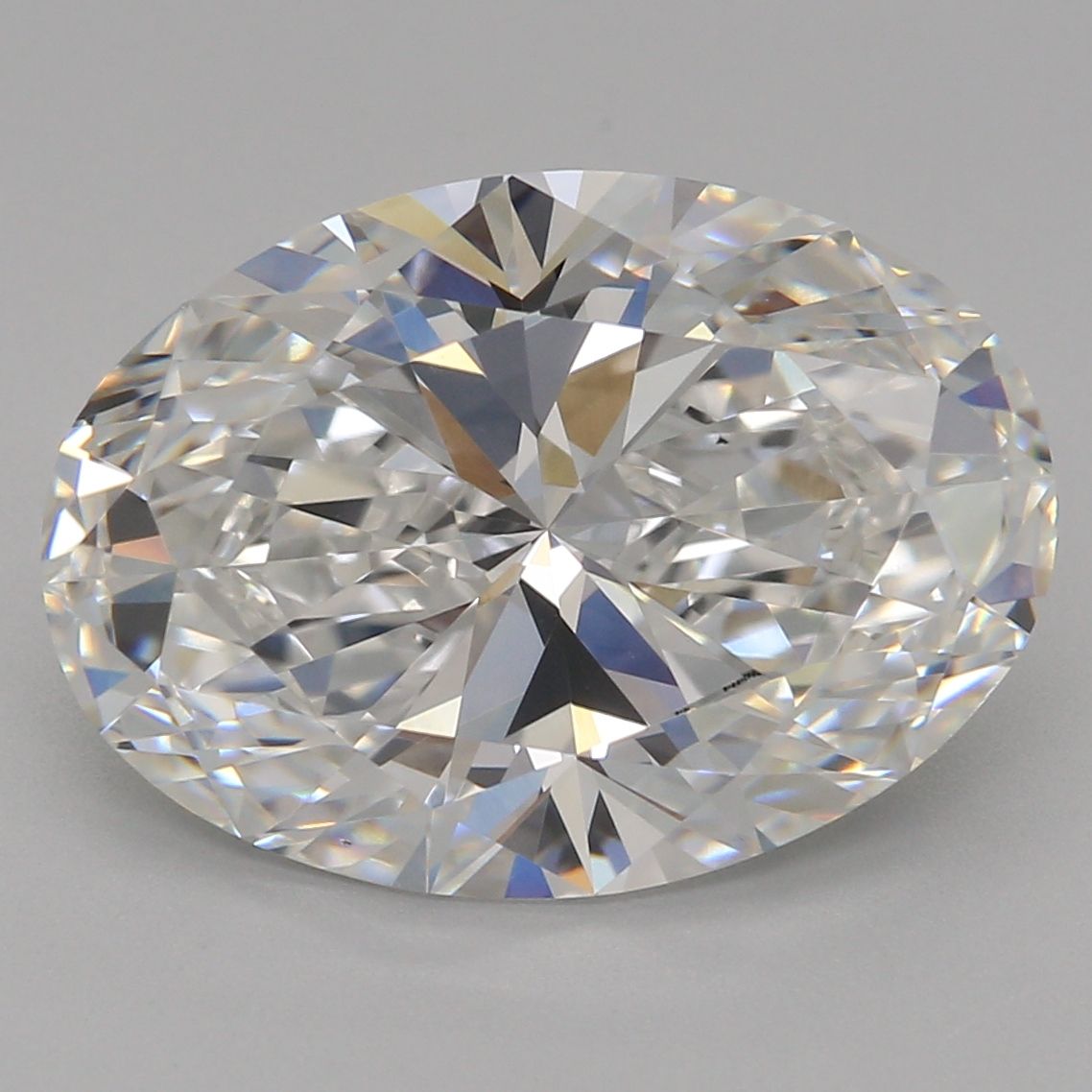 3.50 ct. oval Lab Grown Diamond front image