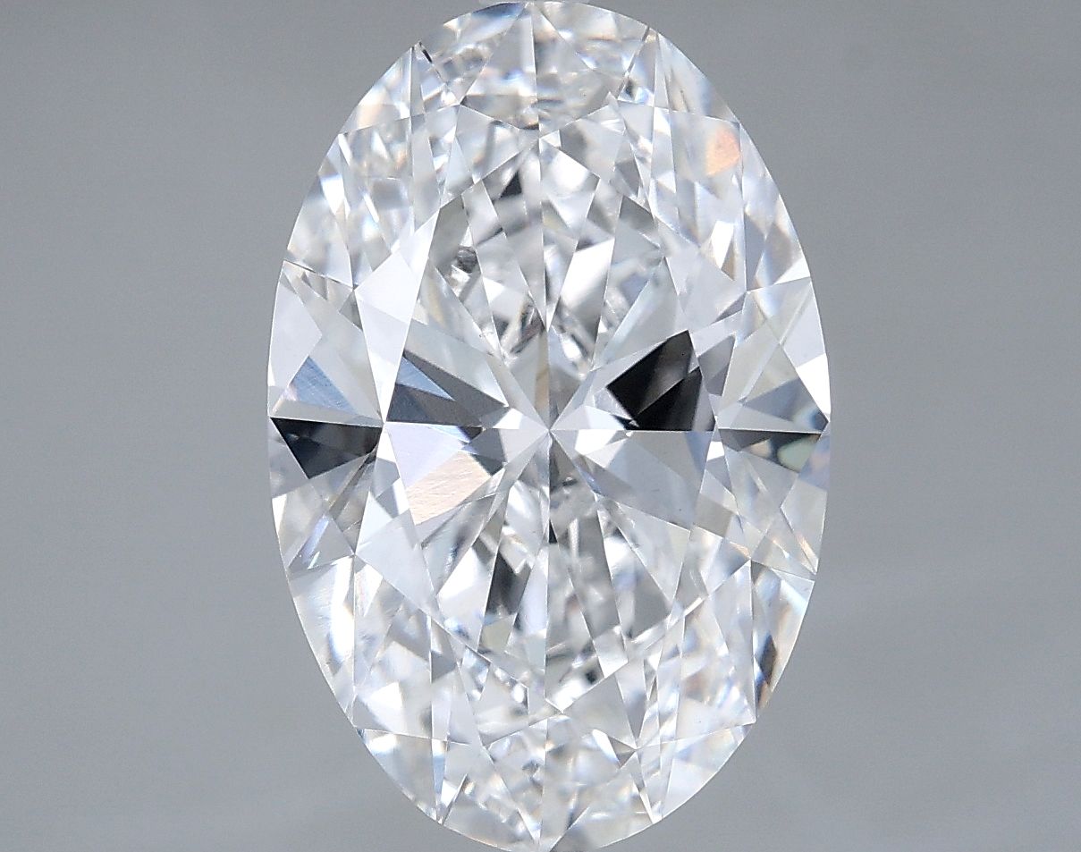 5.04 ct. oval Lab Grown Diamond front image