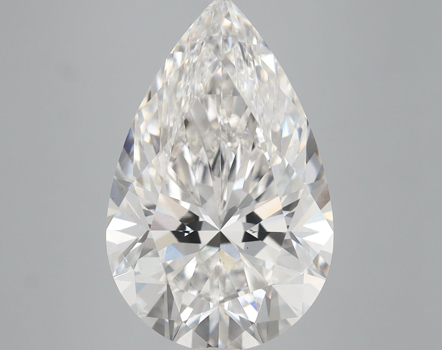 5.73 ct. pear Lab Grown Diamond front image