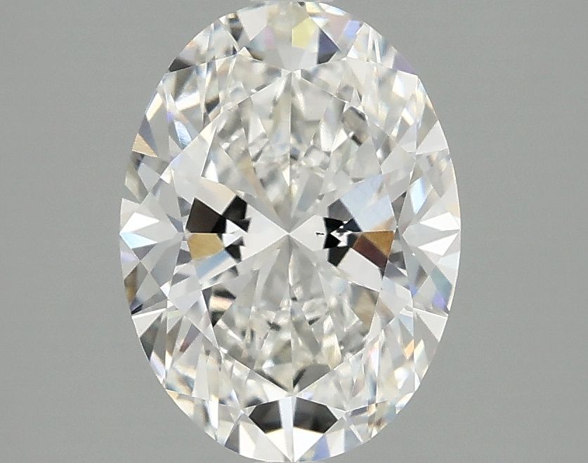 2.08 ct. oval Lab Grown Diamond front image