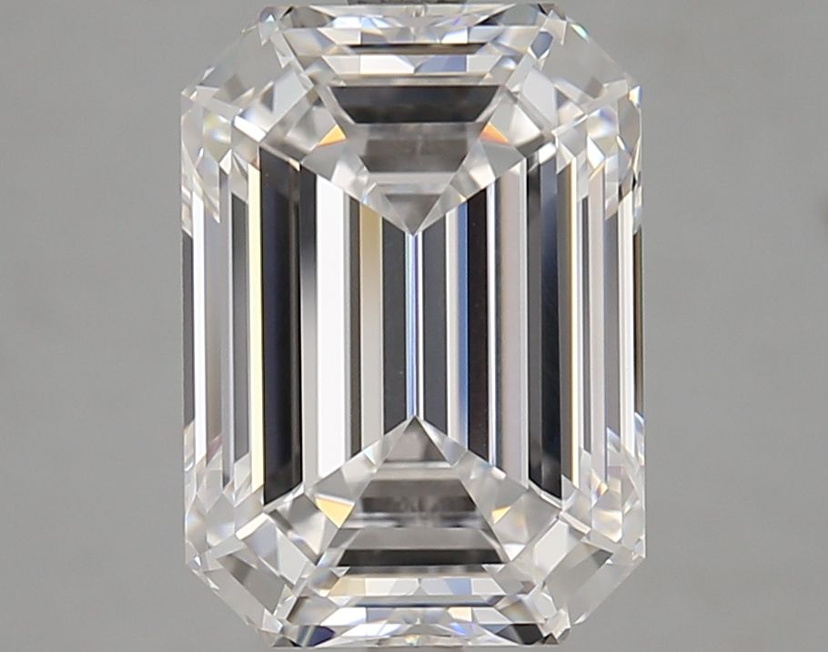 Diamant Émeraude 5.02 ct - Couleur D - Pureté VVS1