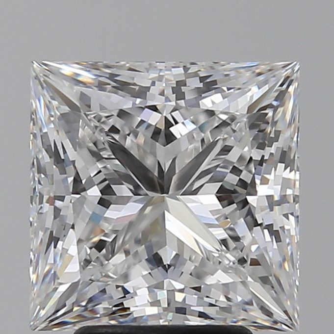 4.03 ct. princess Lab Grown Diamond front image