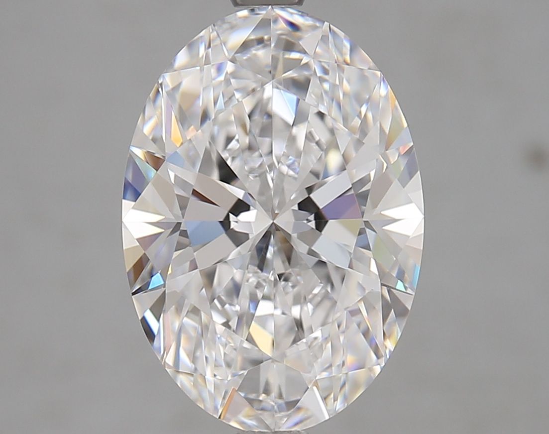 3.68 ct. oval Lab Grown Diamond front image