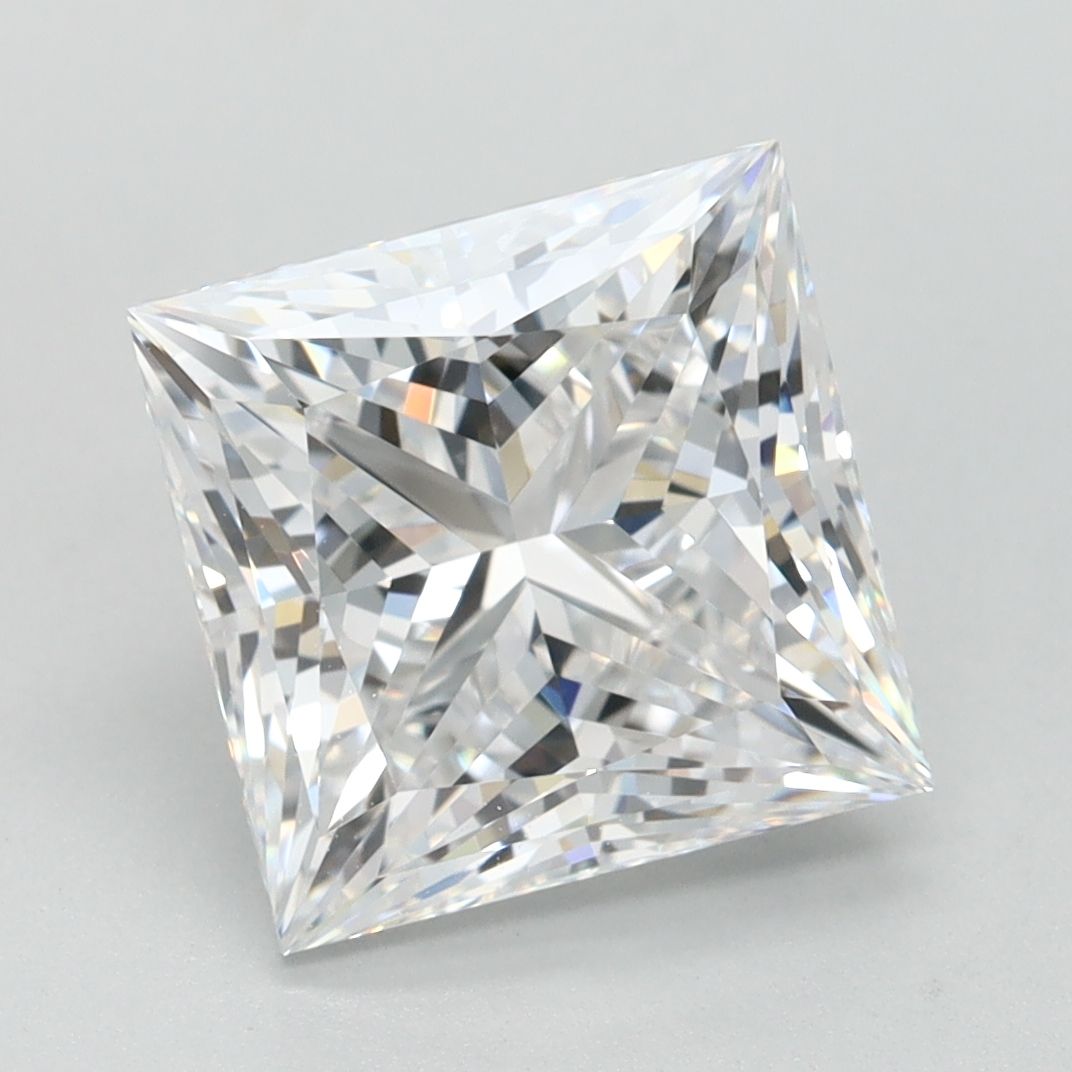 3.13 ct. princess Lab Grown Diamond front image