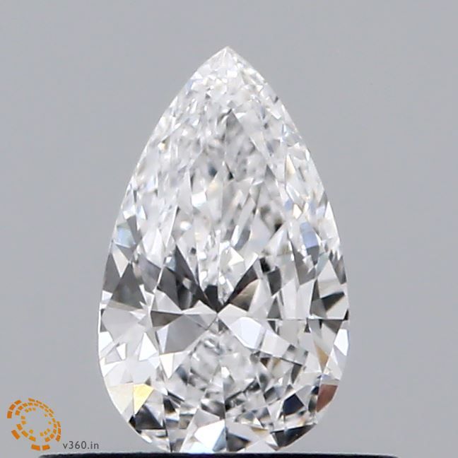 0.39 ct lab-grown Pear Diamond