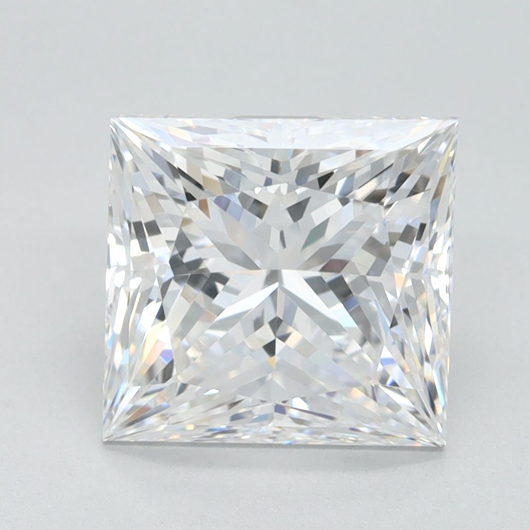 3.02 ct. princess Lab Grown Diamond front image