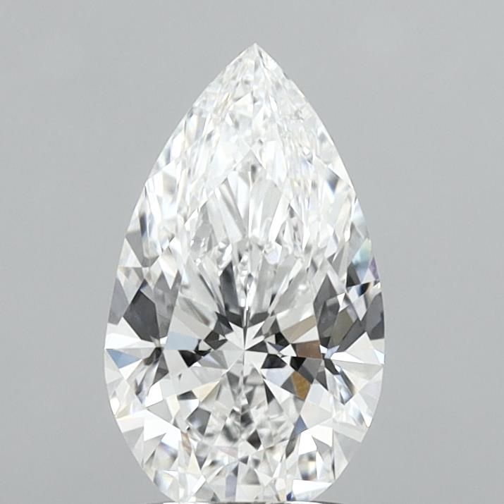 1.56 ct. pear Lab Grown Diamond front image