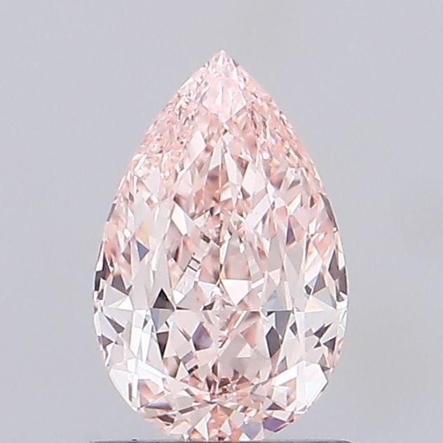 1.03 CT Fancy Intense Orangey Pink PEAR