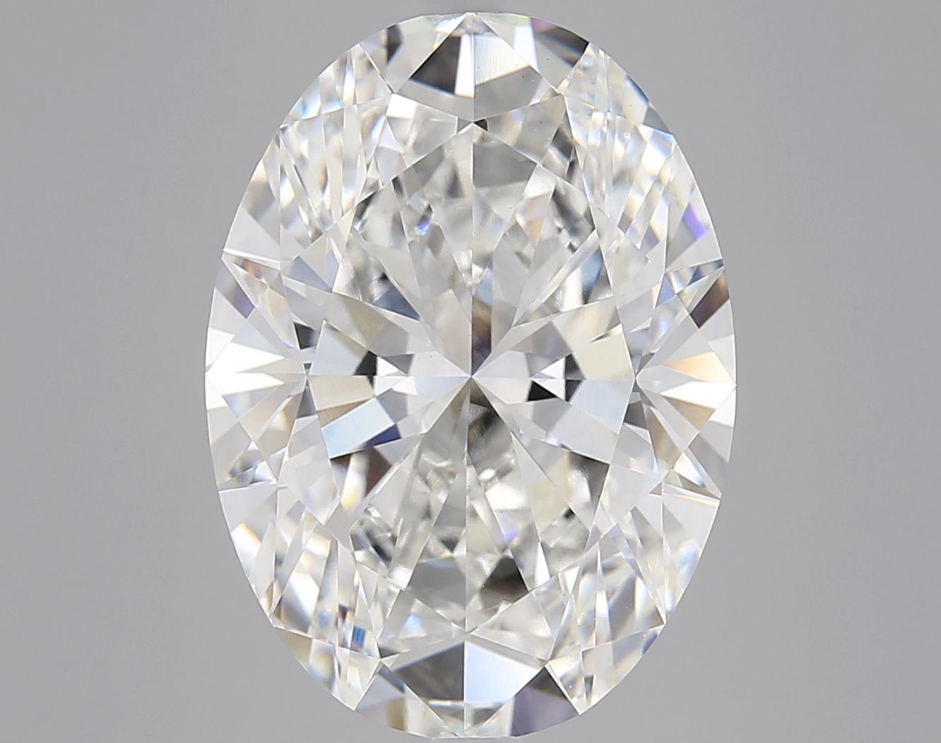 9.10 ct. oval Lab Grown Diamond front image