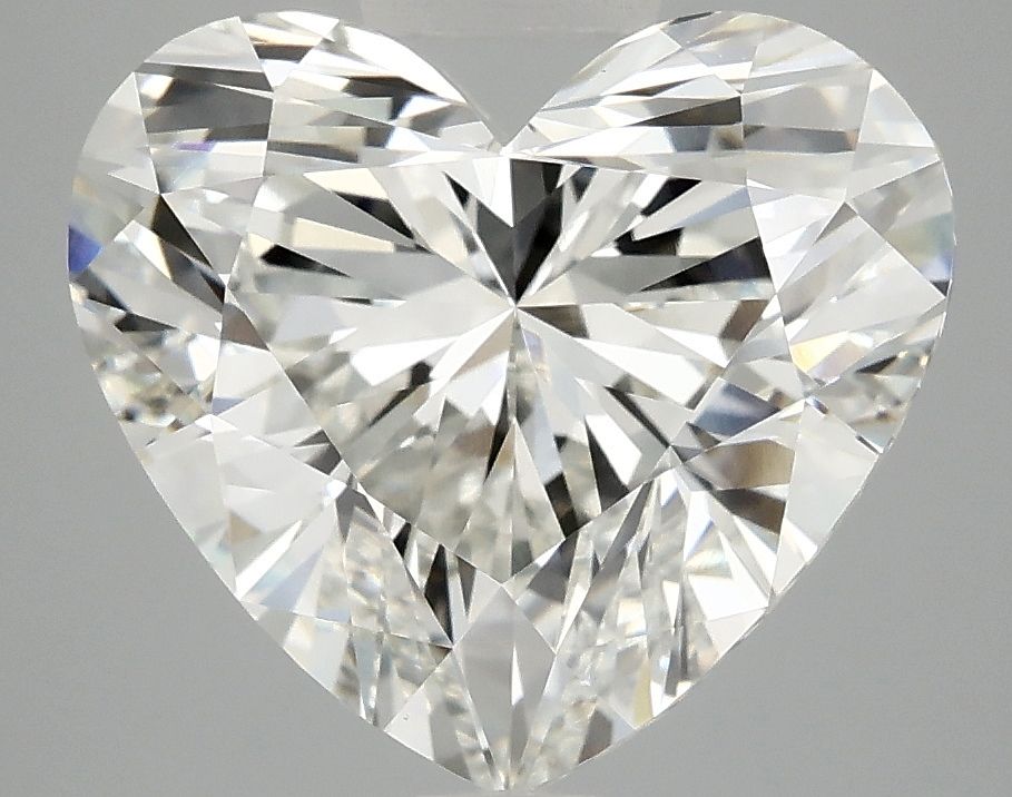 5.07 ct. heart Lab Grown Diamond front image