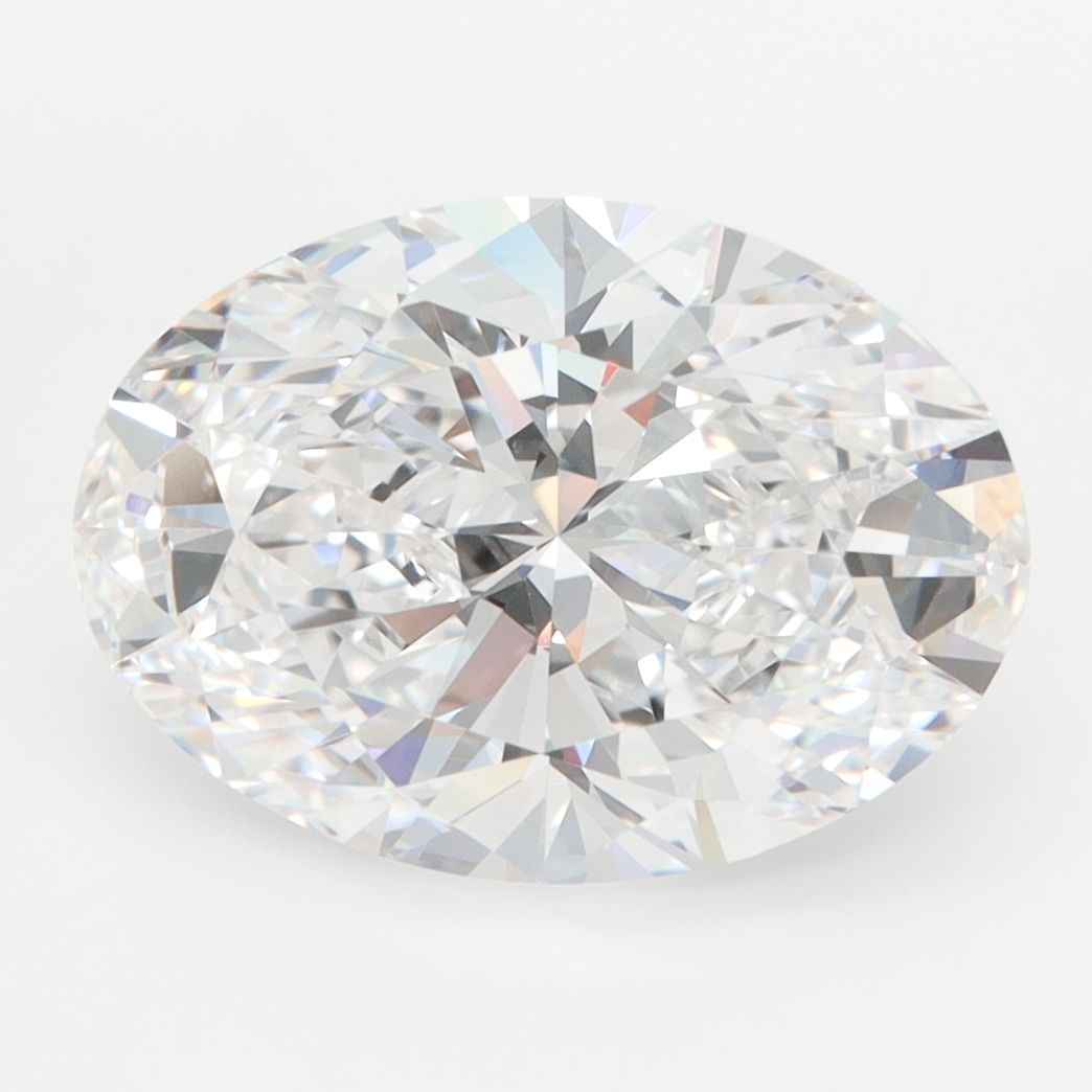 4.08 ct. oval Lab Grown Diamond front image