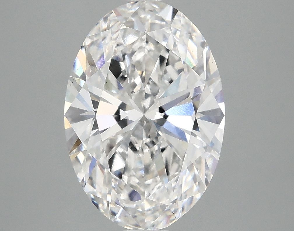 3.10 ct. oval Lab Grown Diamond front image