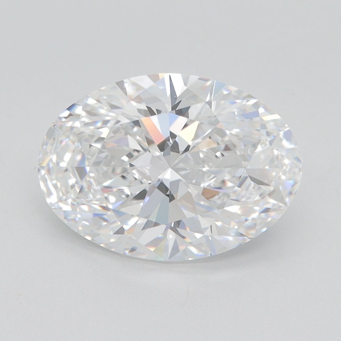3.03 ct. oval Lab Grown Diamond front image