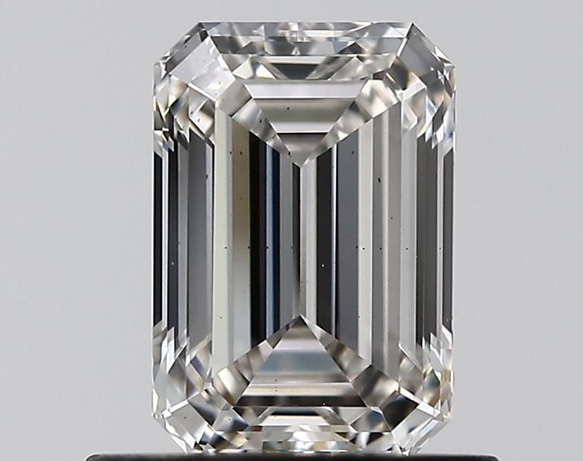 0.76 ct. emerald Lab Grown Diamond front image