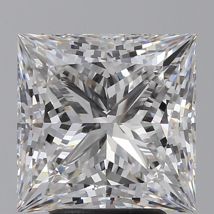 4.09 ct. princess Lab Grown Diamond front image