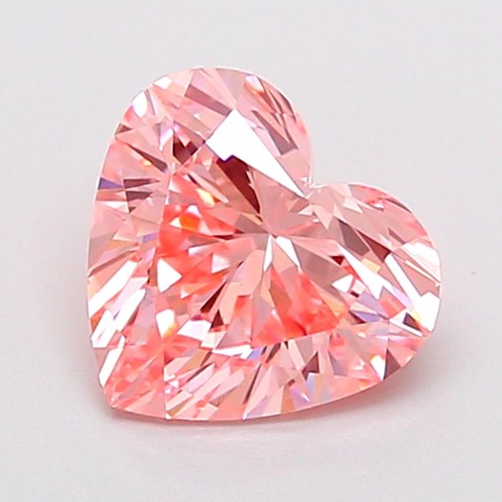 1.04 CT Fancy Vivid Pink HEART