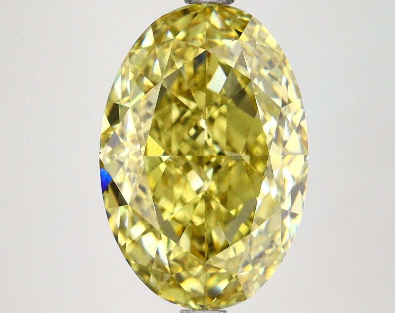 5.53 ct. oval Lab Grown Diamond front image