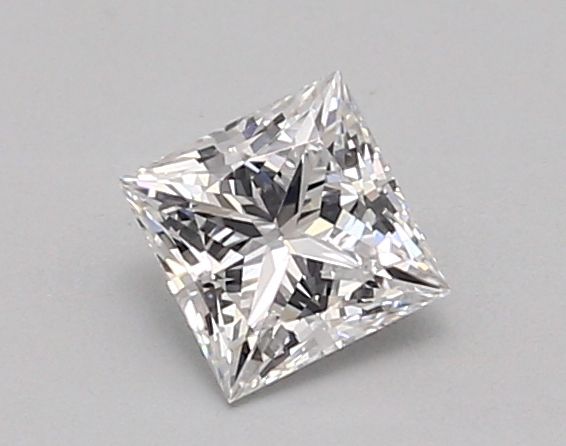0.72 ct. princess Lab Grown Diamond front image