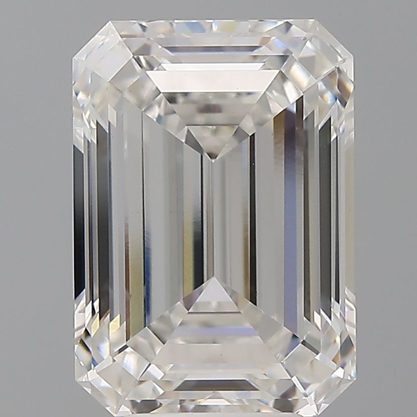 5.58 ct. emerald Lab Grown Diamond front image