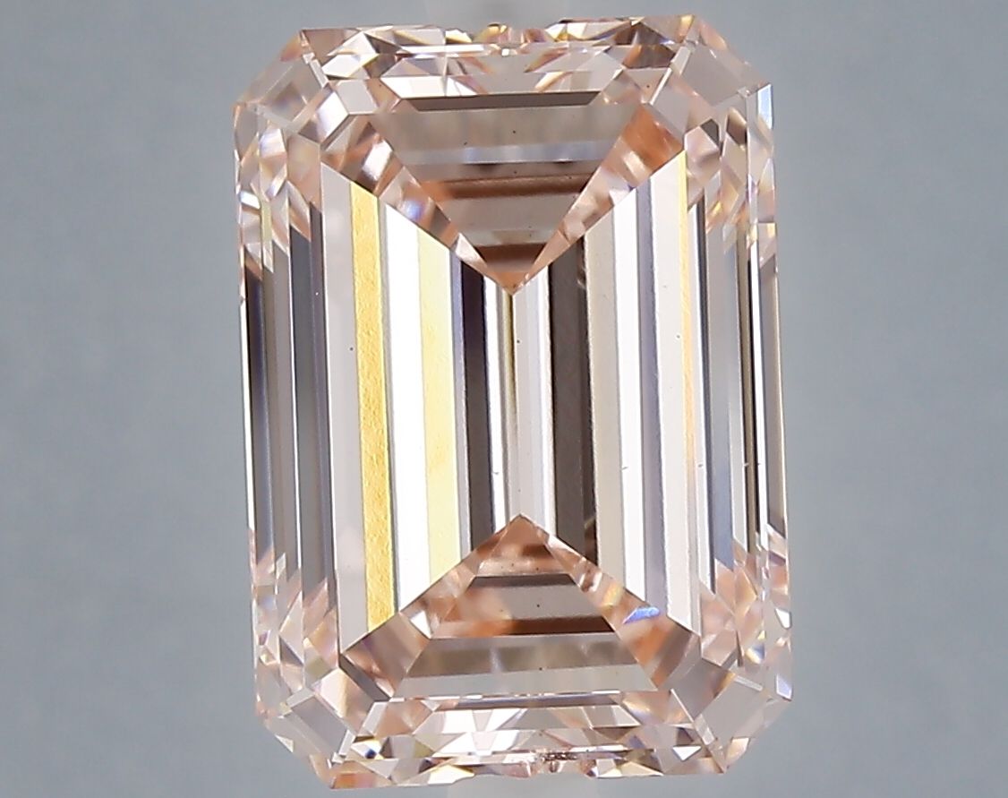 6.03 ct. emerald Lab Grown Diamond front image