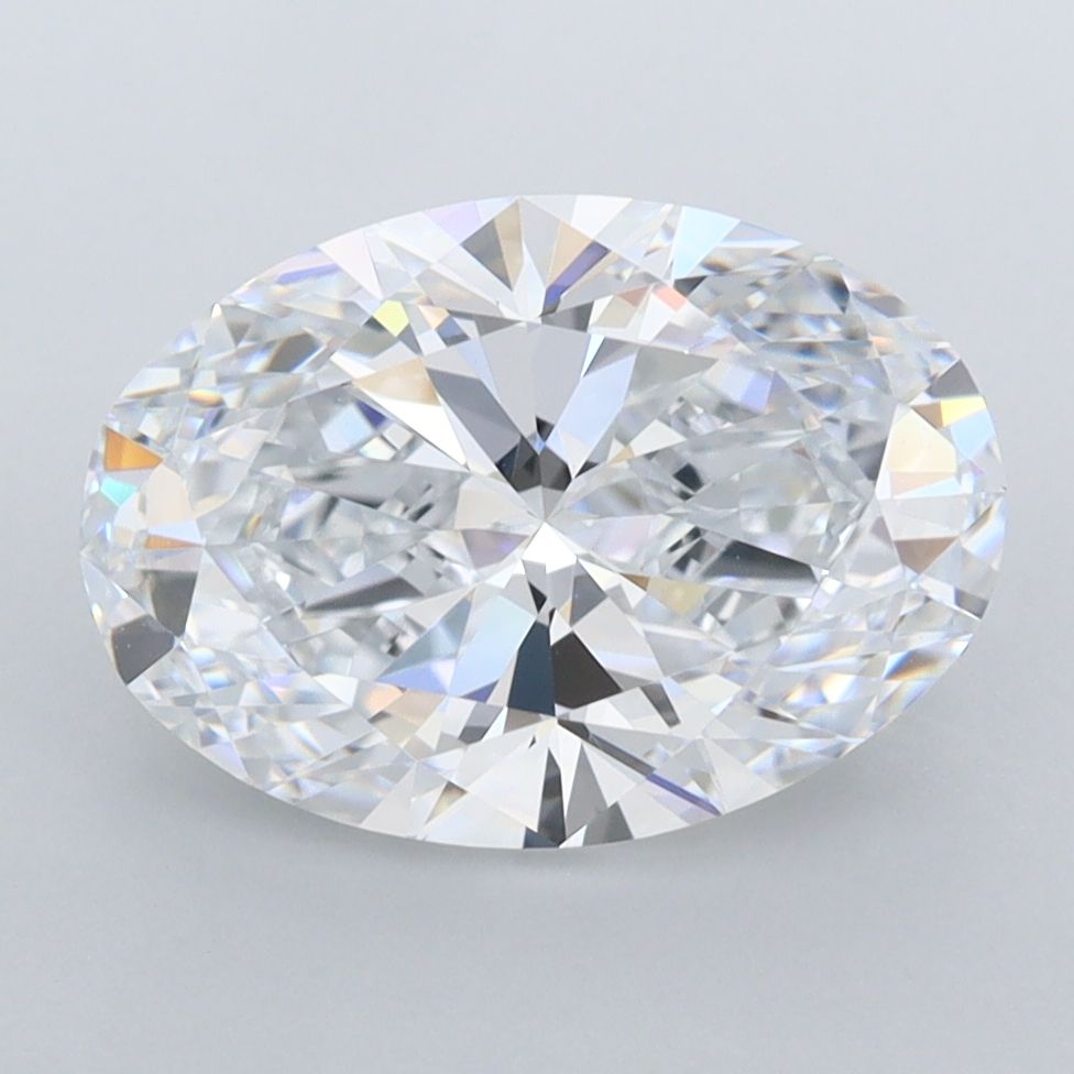 3.10 ct. oval Lab Grown Diamond front image
