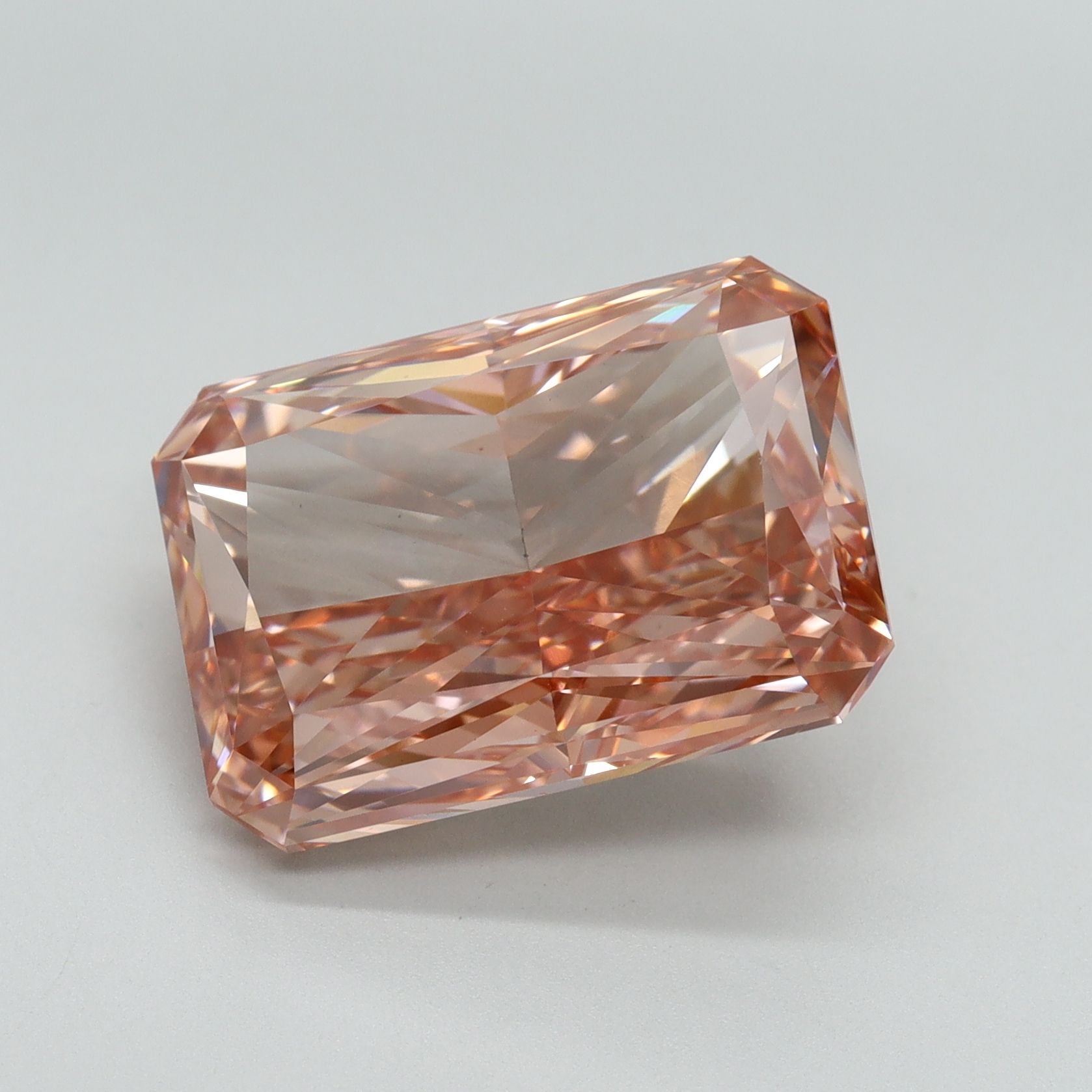 10.02 ct. radiant Lab Grown Diamond front image