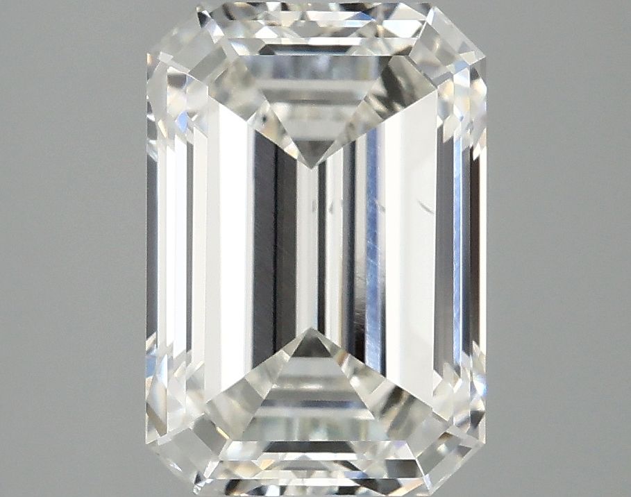 3.80 ct. emerald Lab Grown Diamond front image