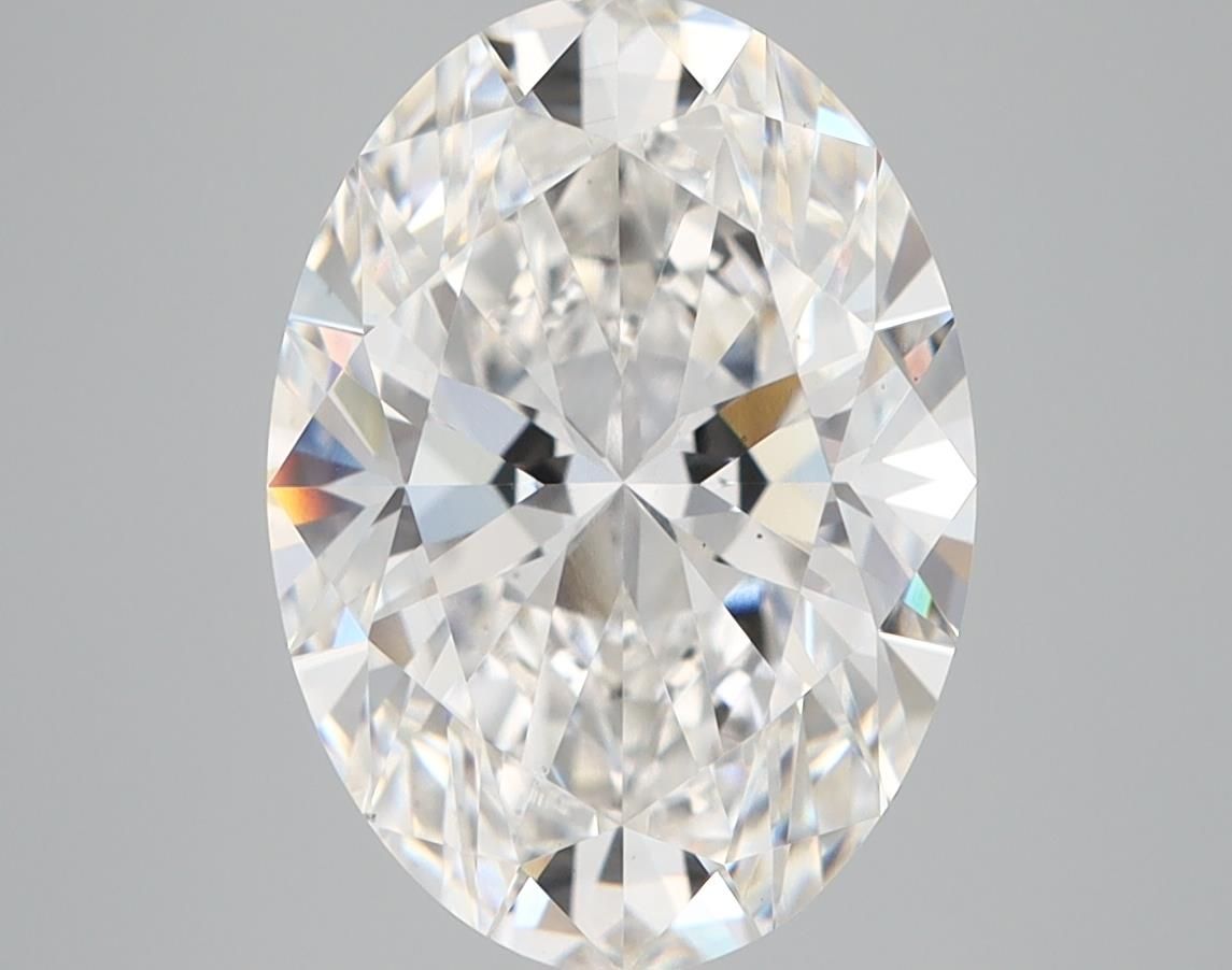 4.06 ct. oval Lab Grown Diamond front image