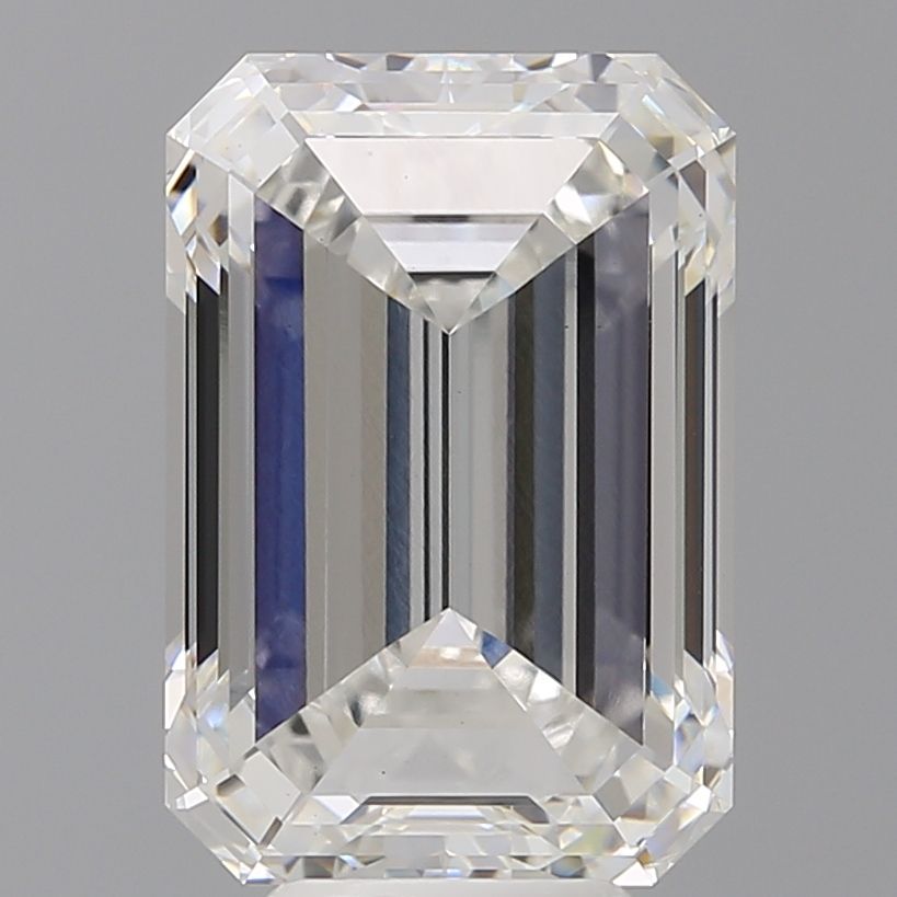 7.60 ct. emerald Lab Grown Diamond front image