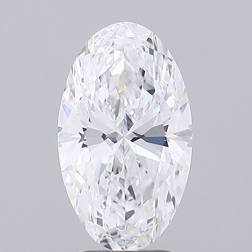 3.07 ct. oval Lab Grown Diamond front image