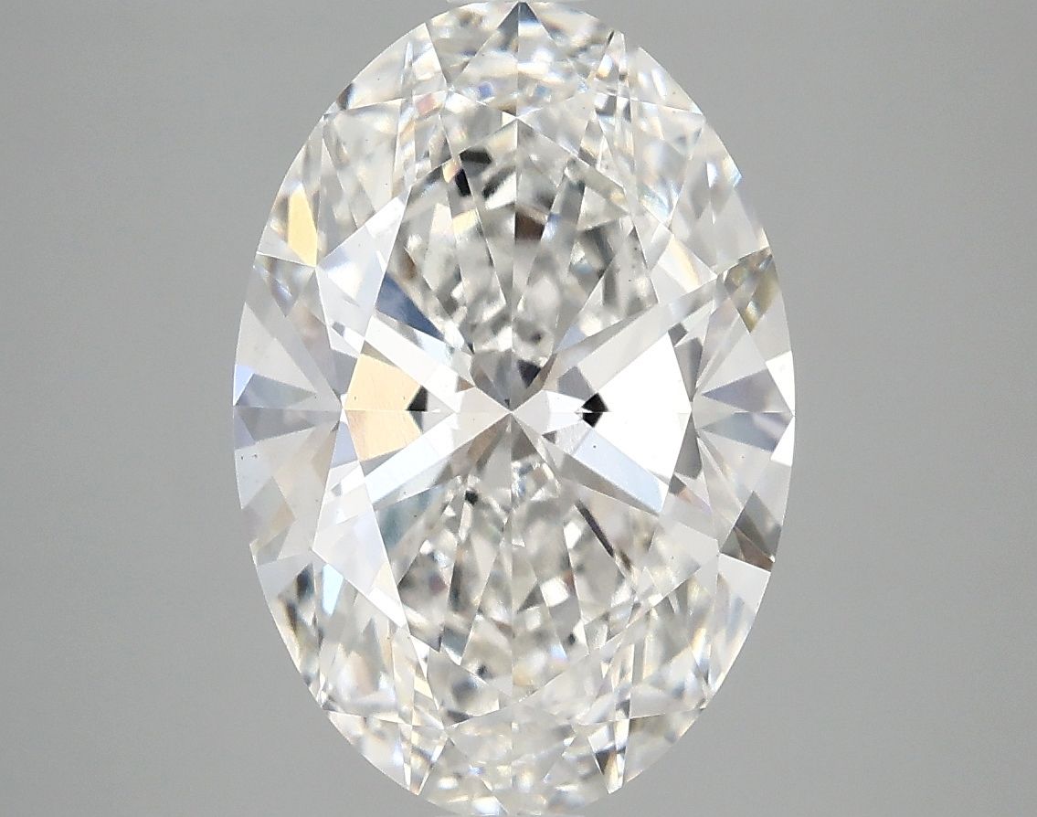 3.87 ct. oval Lab Grown Diamond front image