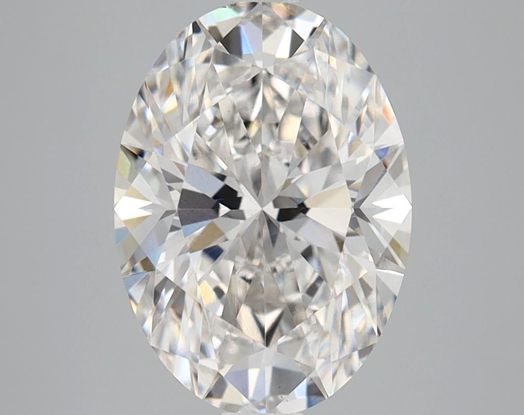 3.22 ct. oval Lab Grown Diamond front image