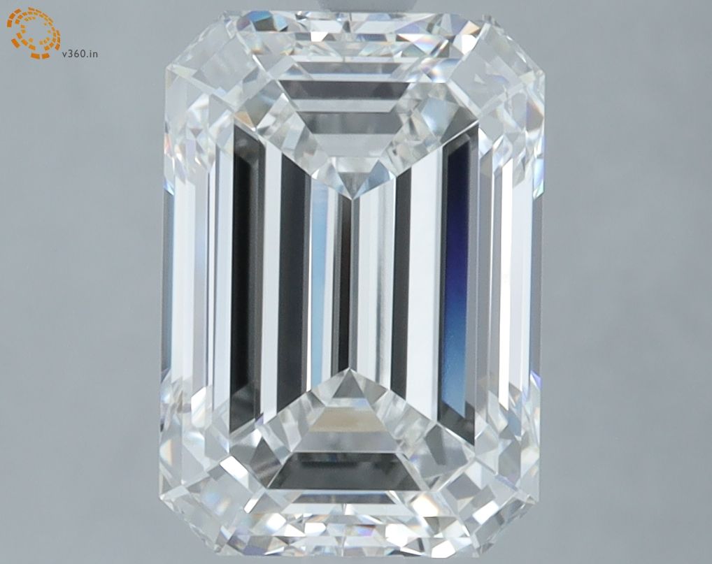 4.02 ct. emerald Lab Grown Diamond front image