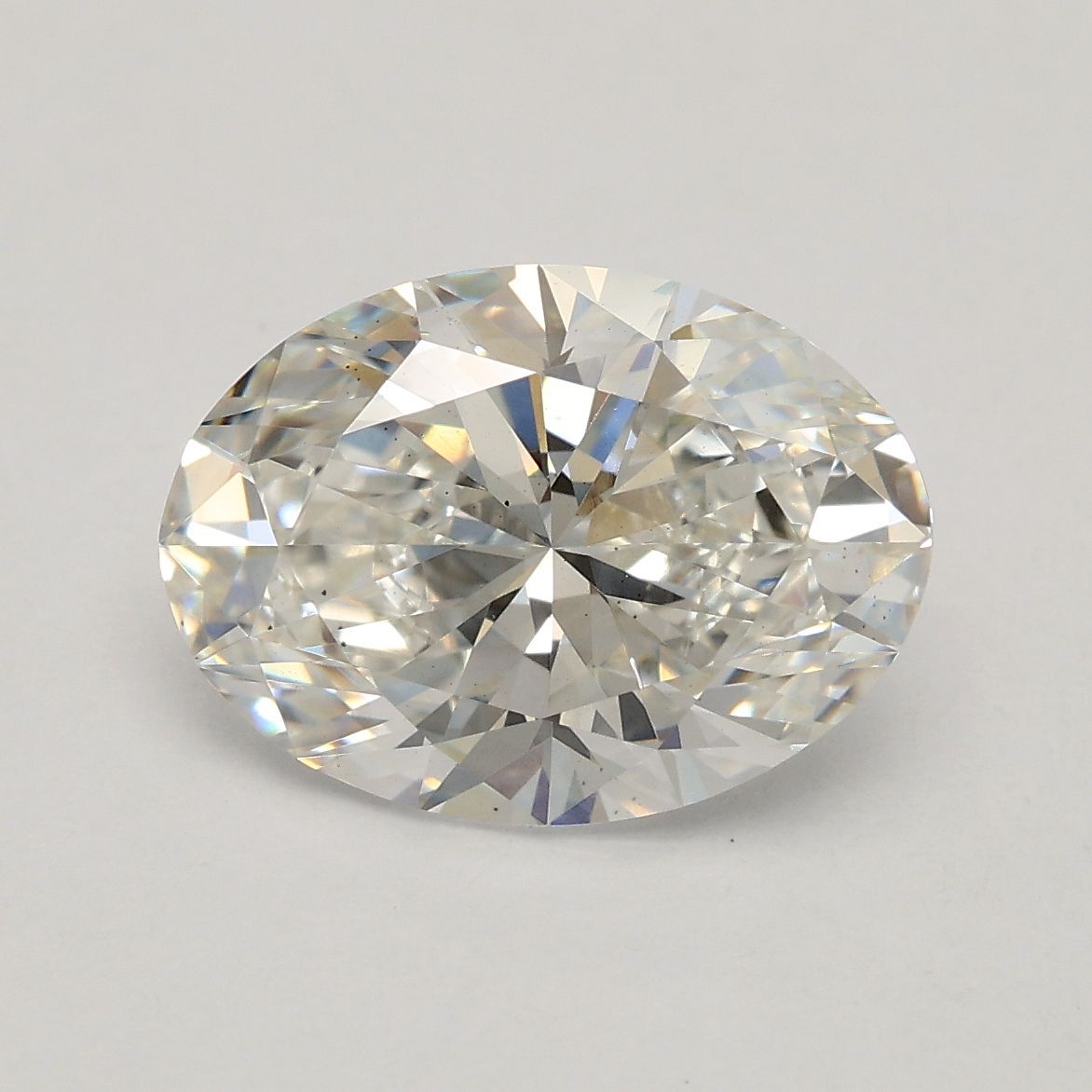 2.06 ct. oval Lab Grown Diamond front image