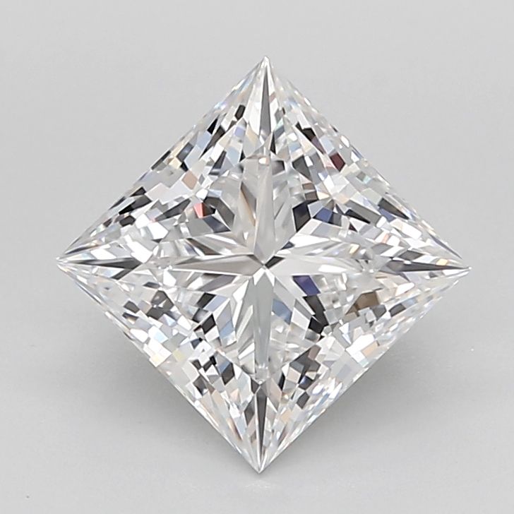 3.03 ct. princess Lab Grown Diamond front image