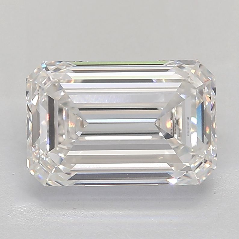 5.51 ct. emerald Lab Grown Diamond front image